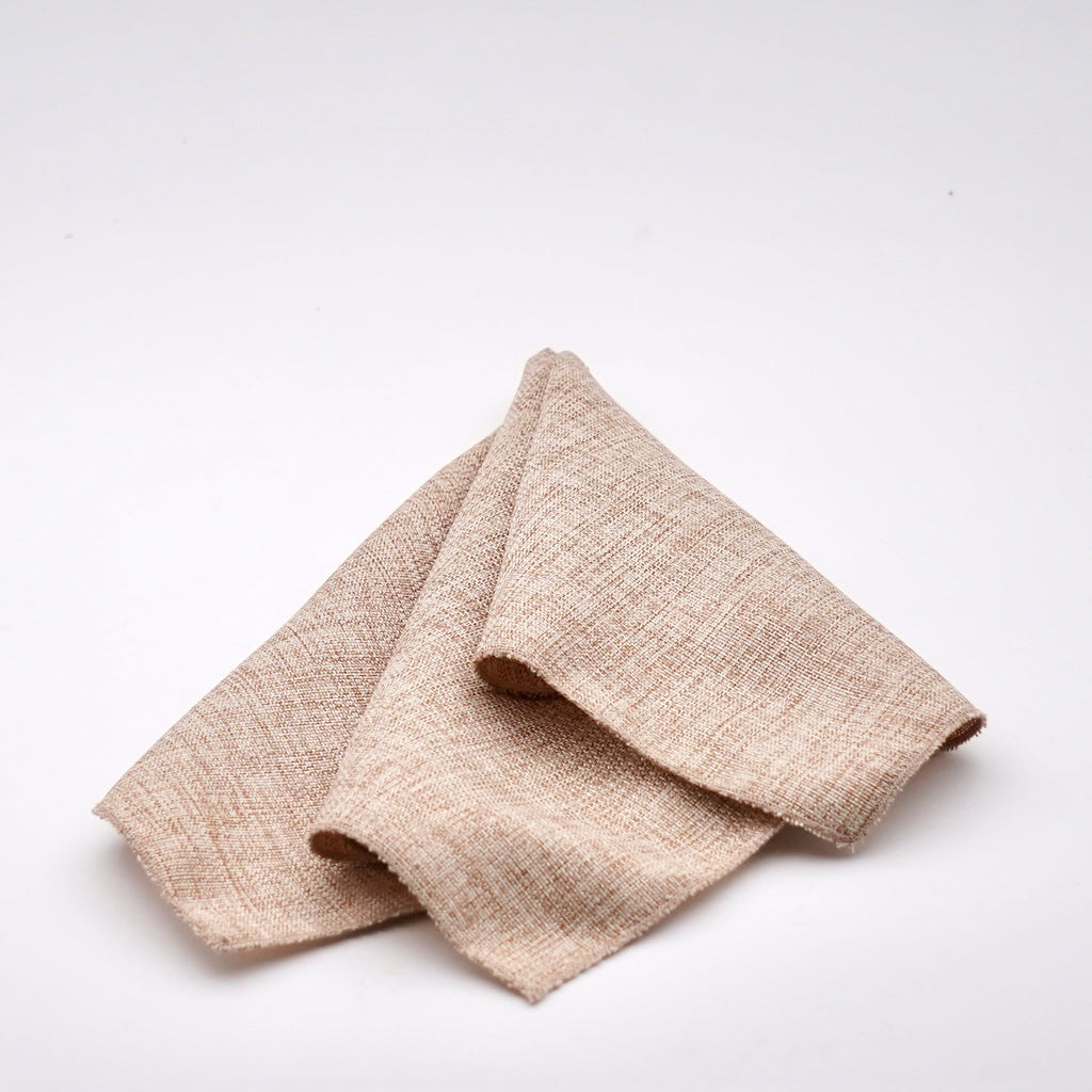 Servilleta yute hilos dorados