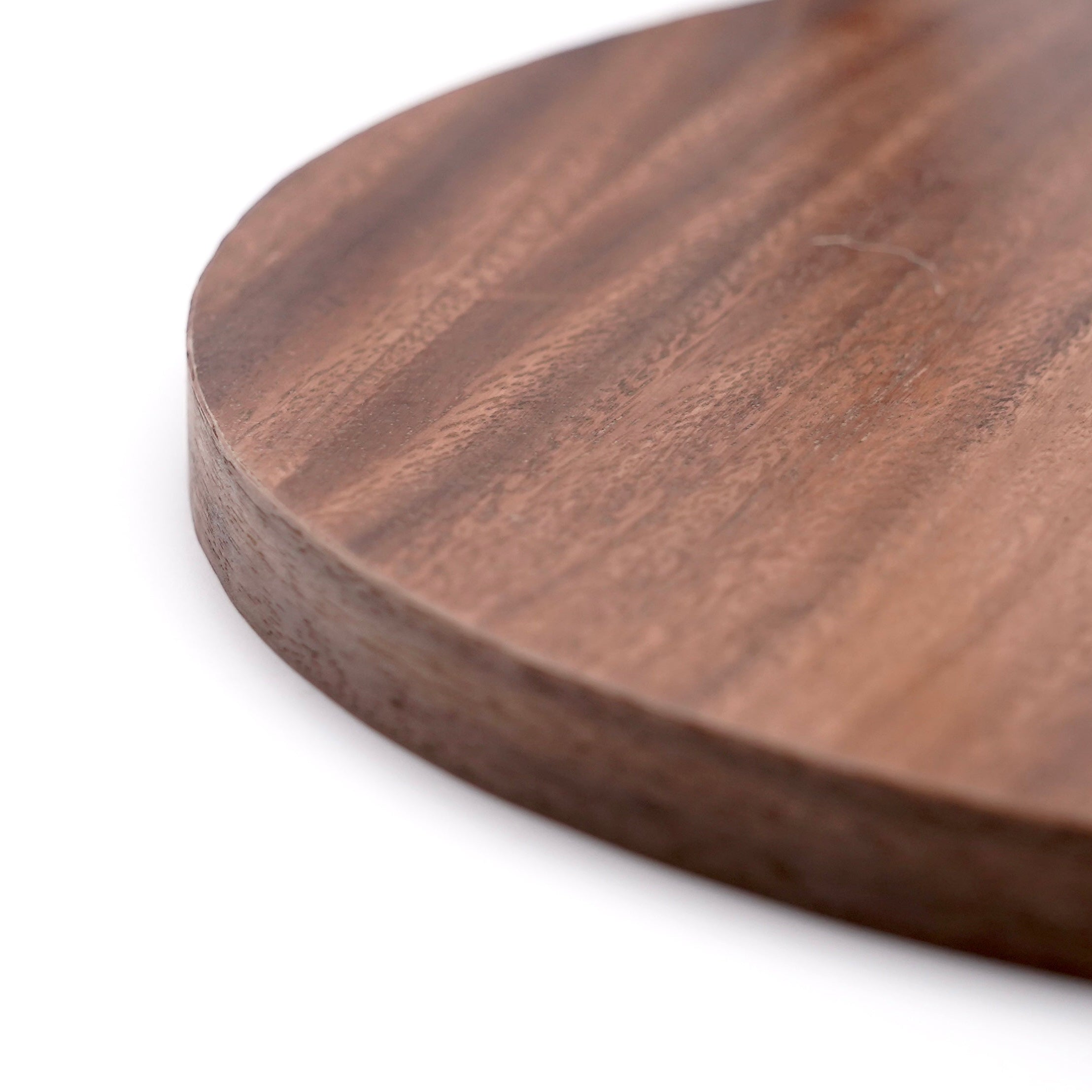 Plato base madera oscura